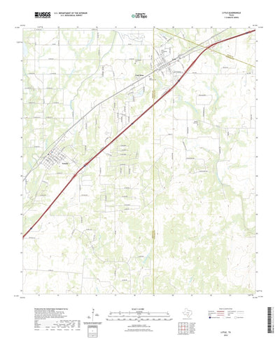 United States Geological Survey Lytle, TX (2022, 24000-Scale) digital map
