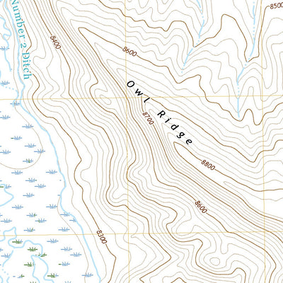 United States Geological Survey MacFarlane Reservoir, CO (2022, 24000-Scale) digital map