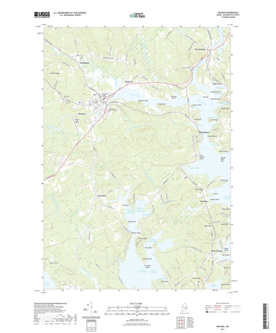United States Geological Survey Machias, ME (2021, 24000-Scale) digital map
