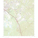 United States Geological Survey Macon East, GA (2020, 24000-Scale) digital map