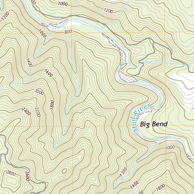 United States Geological Survey Mad River Buttes, CA (2022, 24000-Scale) digital map