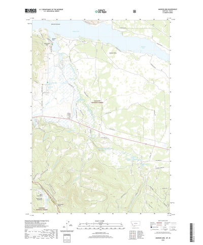 United States Geological Survey Madison Arm, MT (2020, 24000-Scale) digital map