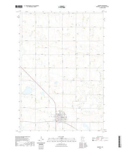 United States Geological Survey Madison, MN (2022, 24000-Scale) digital map