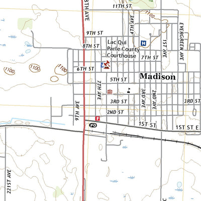 United States Geological Survey Madison, MN (2022, 24000-Scale) digital map