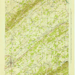 United States Geological Survey Madisonville, TN (1941, 24000-Scale) digital map
