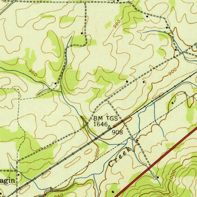United States Geological Survey Madisonville, TN (1941, 24000-Scale) digital map