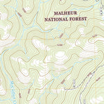United States Geological Survey Magone Lake, OR (2020, 24000-Scale) digital map