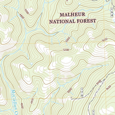 United States Geological Survey Magone Lake, OR (2020, 24000-Scale) digital map