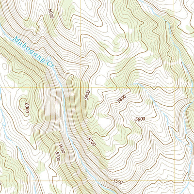 United States Geological Survey Mahogany Gap, OR (2020, 24000-Scale) digital map