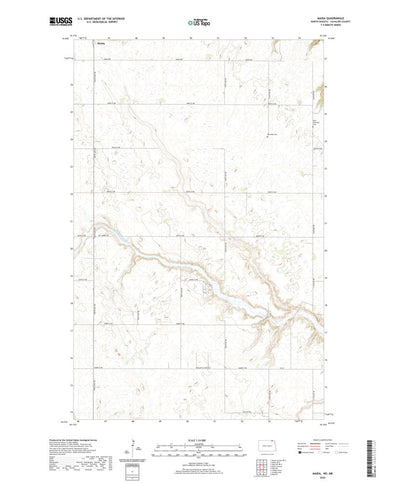 United States Geological Survey Maida, ND (2020, 24000-Scale) digital map