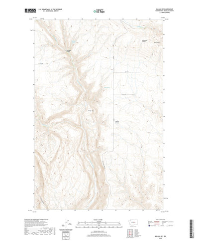 United States Geological Survey Malaga NE, WA (2020, 24000-Scale) digital map