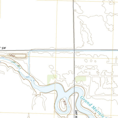 United States Geological Survey Mallory, MN (2022, 24000-Scale) digital map