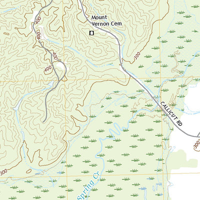 United States Geological Survey Malone, MS (2021, 24000-Scale) digital map