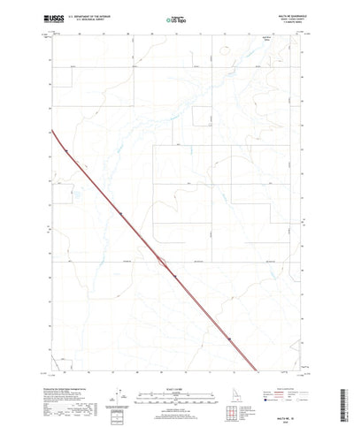 United States Geological Survey Malta NE, ID (2020, 24000-Scale) digital map