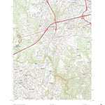 United States Geological Survey Manassas, VA (2022, 24000-Scale) digital map