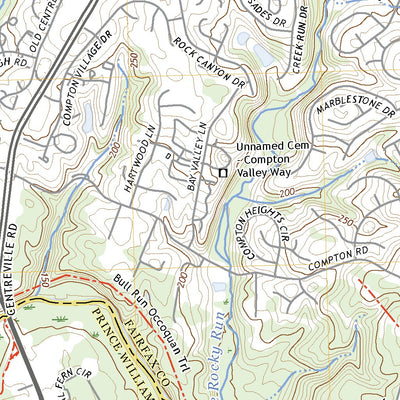 United States Geological Survey Manassas, VA (2022, 24000-Scale) digital map