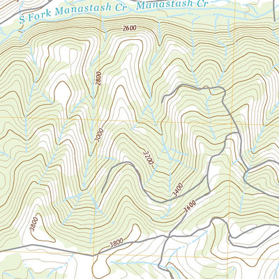 United States Geological Survey Manastash Creek, WA (2020, 24000-Scale) digital map