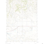 United States Geological Survey Manderson SW, SD (2021, 24000-Scale) digital map