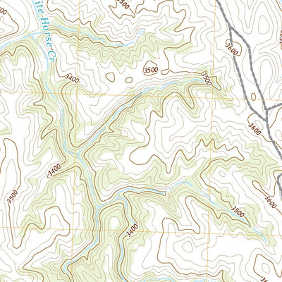 United States Geological Survey Manderson SW, SD (2021, 24000-Scale) digital map