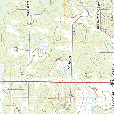 United States Geological Survey Mandeville, AR (2020, 24000-Scale) digital map