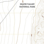 United States Geological Survey Manly Peak, CA (2021, 24000-Scale) digital map
