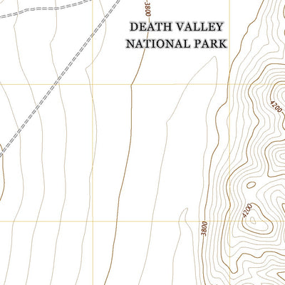 United States Geological Survey Manly Peak, CA (2021, 24000-Scale) digital map
