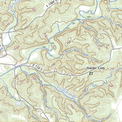 United States Geological Survey Mansfield, IN (2022, 24000-Scale) digital map