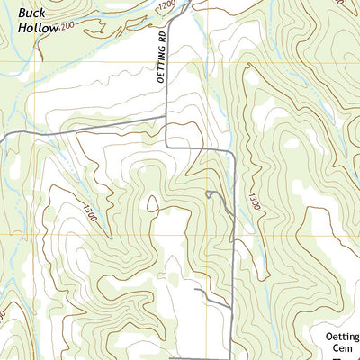 United States Geological Survey Mansfield NE, MO (2021, 24000-Scale) digital map