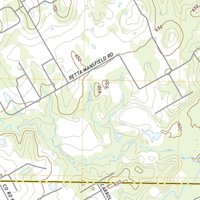 United States Geological Survey Mansfield, TX (2022, 24000-Scale) digital map