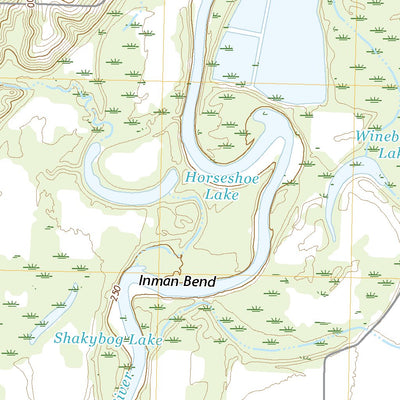 United States Geological Survey Manson, AR (2020, 24000-Scale) digital map