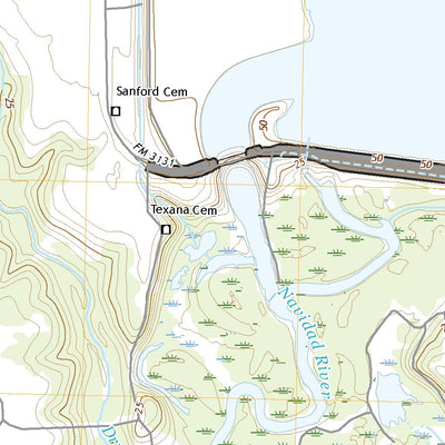 United States Geological Survey Manson, TX (2022, 24000-Scale) digital map