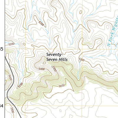 United States Geological Survey Manville, WY (2021, 24000-Scale) digital map