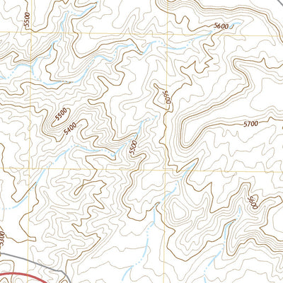 United States Geological Survey Many Farms NE, AZ (2021, 24000-Scale) digital map