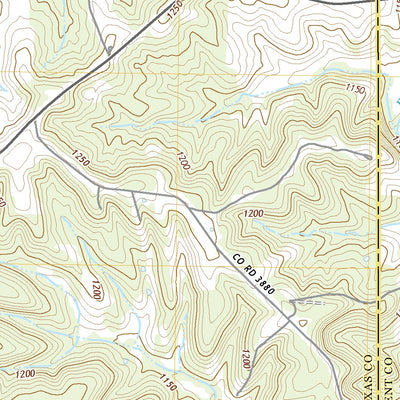 United States Geological Survey Maples, MO (2021, 24000-Scale) digital map
