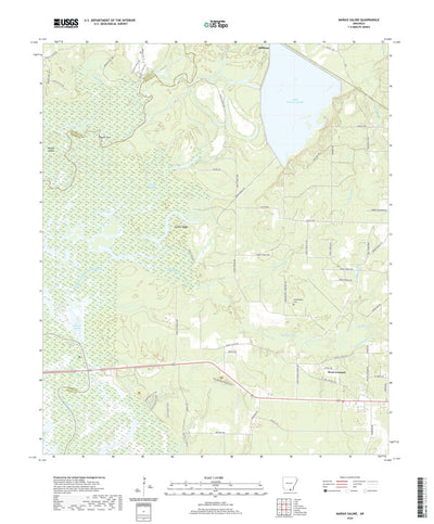 United States Geological Survey Marais Saline, AR (2020, 24000-Scale) digital map