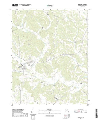 United States Geological Survey Marble Hill, MO (2021, 24000-Scale) digital map