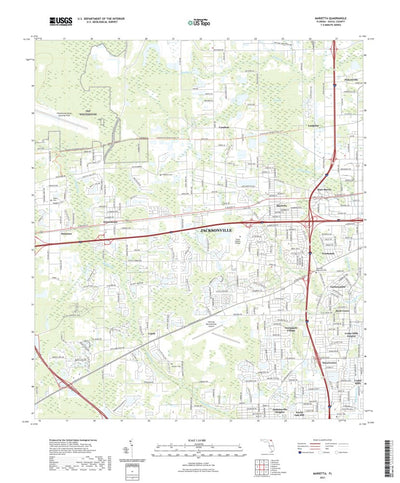 United States Geological Survey Marietta, FL (2021, 24000-Scale) digital map