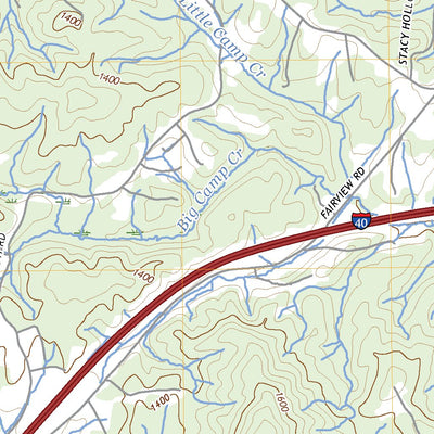 United States Geological Survey Marion East, NC (2022, 24000-Scale) digital map