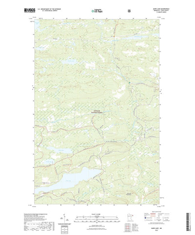 United States Geological Survey Mark Lake, MN (2022, 24000-Scale) digital map