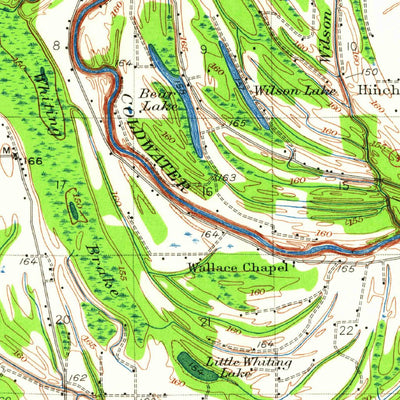 United States Geological Survey Marks, MS (1932, 62500-Scale) digital map