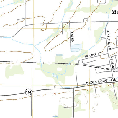 United States Geological Survey Marksville South, LA (2020, 24000-Scale) digital map