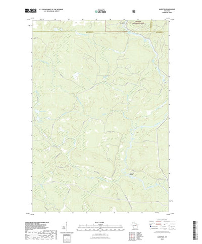United States Geological Survey Markton, WI (2022, 24000-Scale) digital map