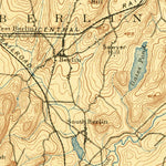 United States Geological Survey Marlborough, MA (1889, 62500-Scale) digital map