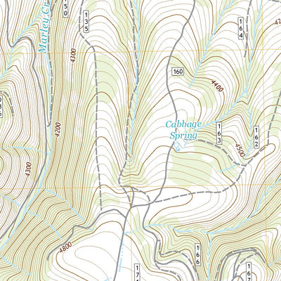 United States Geological Survey Marley Creek, OR (2020, 24000-Scale) digital map