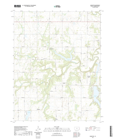United States Geological Survey Marmaton, KS (2022, 24000-Scale) digital map