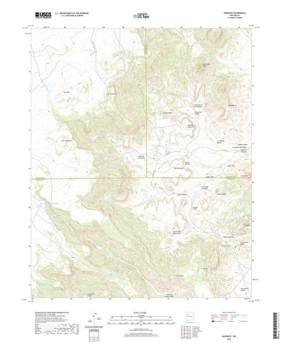 United States Geological Survey Marquez, NM (2020, 24000-Scale) digital map