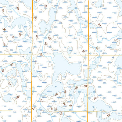 United States Geological Survey Marshall A-7 NE, AK (2020, 25000-Scale) digital map
