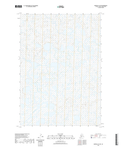 United States Geological Survey Marshall B-4 SW, AK (2020, 25000-Scale) digital map