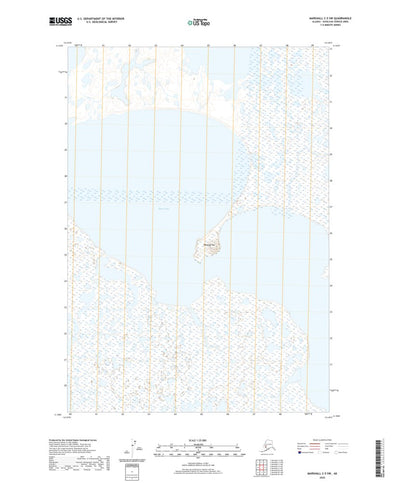 United States Geological Survey Marshall C-5 SW, AK (2020, 25000-Scale) digital map