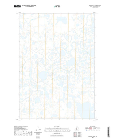 United States Geological Survey Marshall C-6 NE, AK (2020, 25000-Scale) digital map